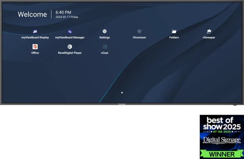 ViewSonic CDE105UW (105" 21:9 ultrawide)