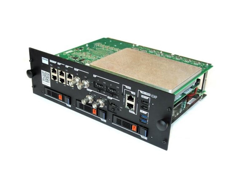 Barco Alchemy ICMP-X board - heart of digital cinema projection