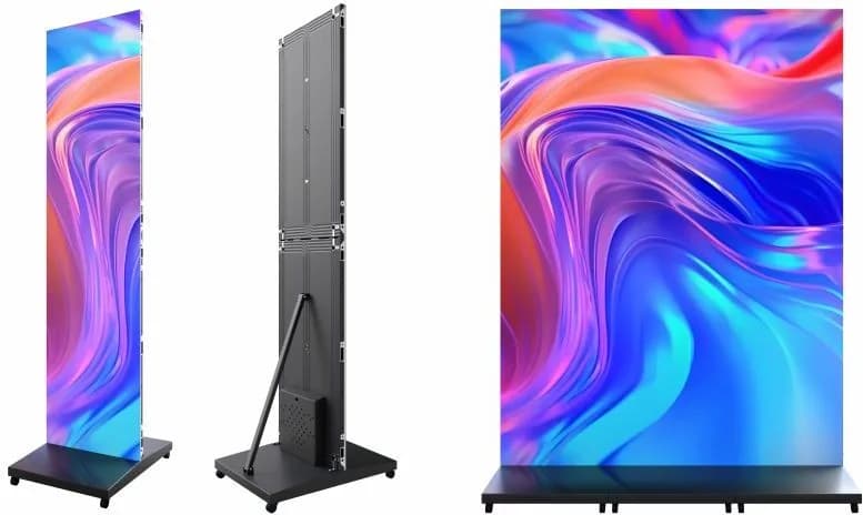 LED poster totem