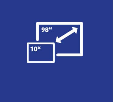 Widest product portfolio