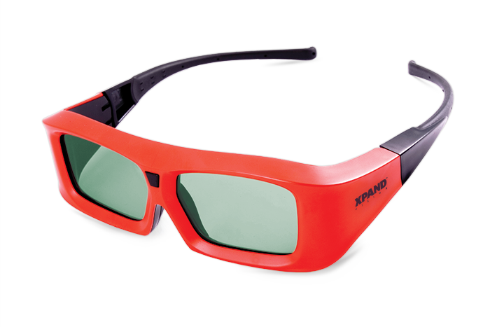 xpandvision CMYK x103 pi cinema 3d glasses